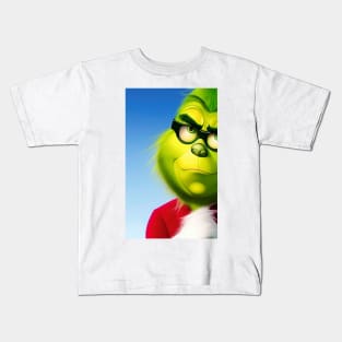 feeling extra grinchy today Kids T-Shirt